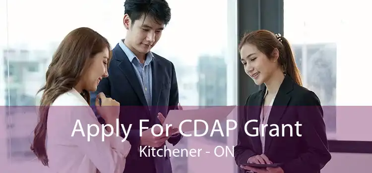Apply For CDAP Grant Kitchener - ON